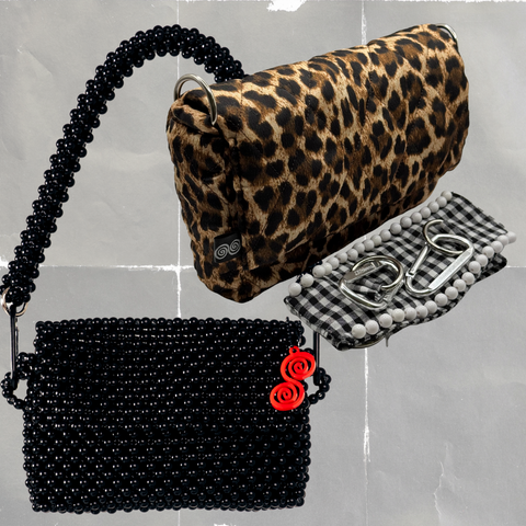 SUPER COMBO | BLACK + PANTHER PUFFER + VICHY