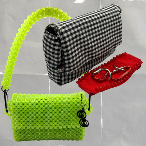 SUPER COMBO | GLOSSY LIME + VICHY + RED