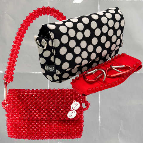 SUPER COMBO | GLOSSY RED + POLKA + RED