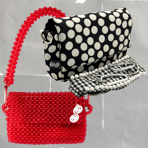 SUPER COMBO | GLOSSY RED + POLKA + VICHY