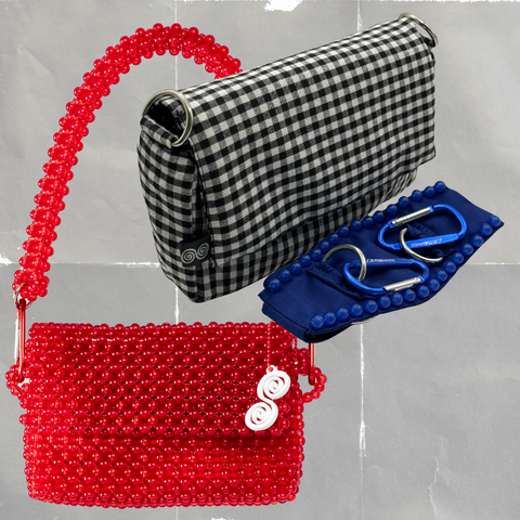 SUPER COMBO | GLOSSY RED + VICHY + BLUE