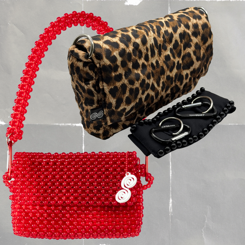 SUPER COMBO | GLOSSY RED + PANTHER PUFFER + RED