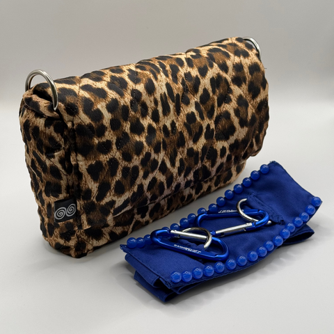 COVER+STRAP COMBO | PANTHER PUFFER + BLUE