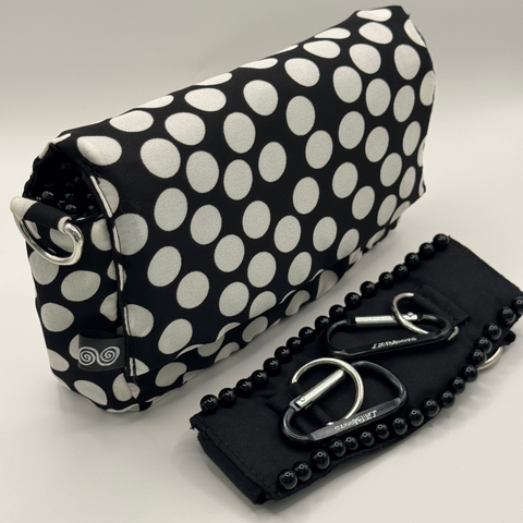 COVER+STRAP COMBO | POLKA & BLACK