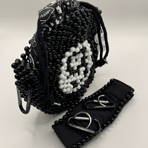 BAG+STRAP COMBO | BLOOM BALL & BLACK