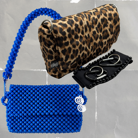 SUPER COMBO | BLUE + PANTHER PUFFER + BLACK