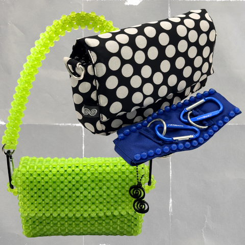 SUPER COMBO | GLOSSY LIME + POLKA + BLUE