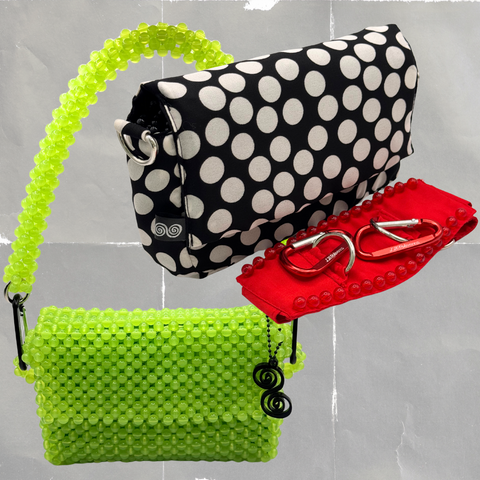 SUPER COMBO | GLOSSY LIME + POLKA + RED