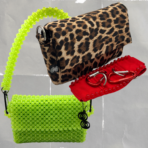 SUPER COMBO | GLOSSY LIME + PANTHER + RED