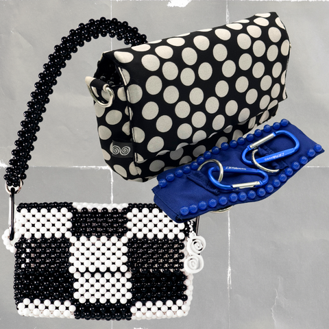 SUPER COMBO | CHECKERED + POLKA + BLUE