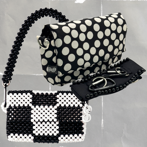 SUPER COMBO | CHECKERED + POLKA + BLACK