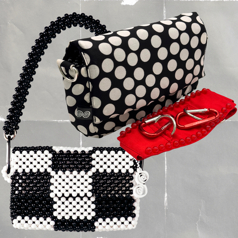 SUPER COMBO | CHECKERED + POLKA + RED