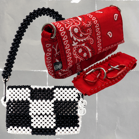 SUPER COMBO | CHECKERED + PAISLEY + RED