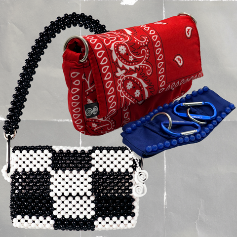 SUPER COMBO | CHECKERED + PAISLEY + BLUE