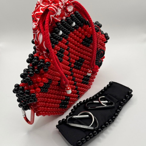 BAG+STRAP COMBO | LADY BLOOM & BLACK